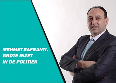 Veelbelovende Mehmet Safranti in de politiek